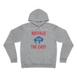 Load image into Gallery viewer, Buffalo Runs the East Unisex Fleece Hoodie