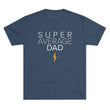 Load image into Gallery viewer, Super Average Dad Tri-Blend Crew Tee