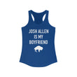 Load image into Gallery viewer, Josh Allen is My Boyfriend Racerback Tank