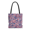 Load image into Gallery viewer, Buffalo Stripes Zubaz Tote Bag