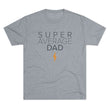 Load image into Gallery viewer, Super Average Dad Tri-Blend Crew Tee
