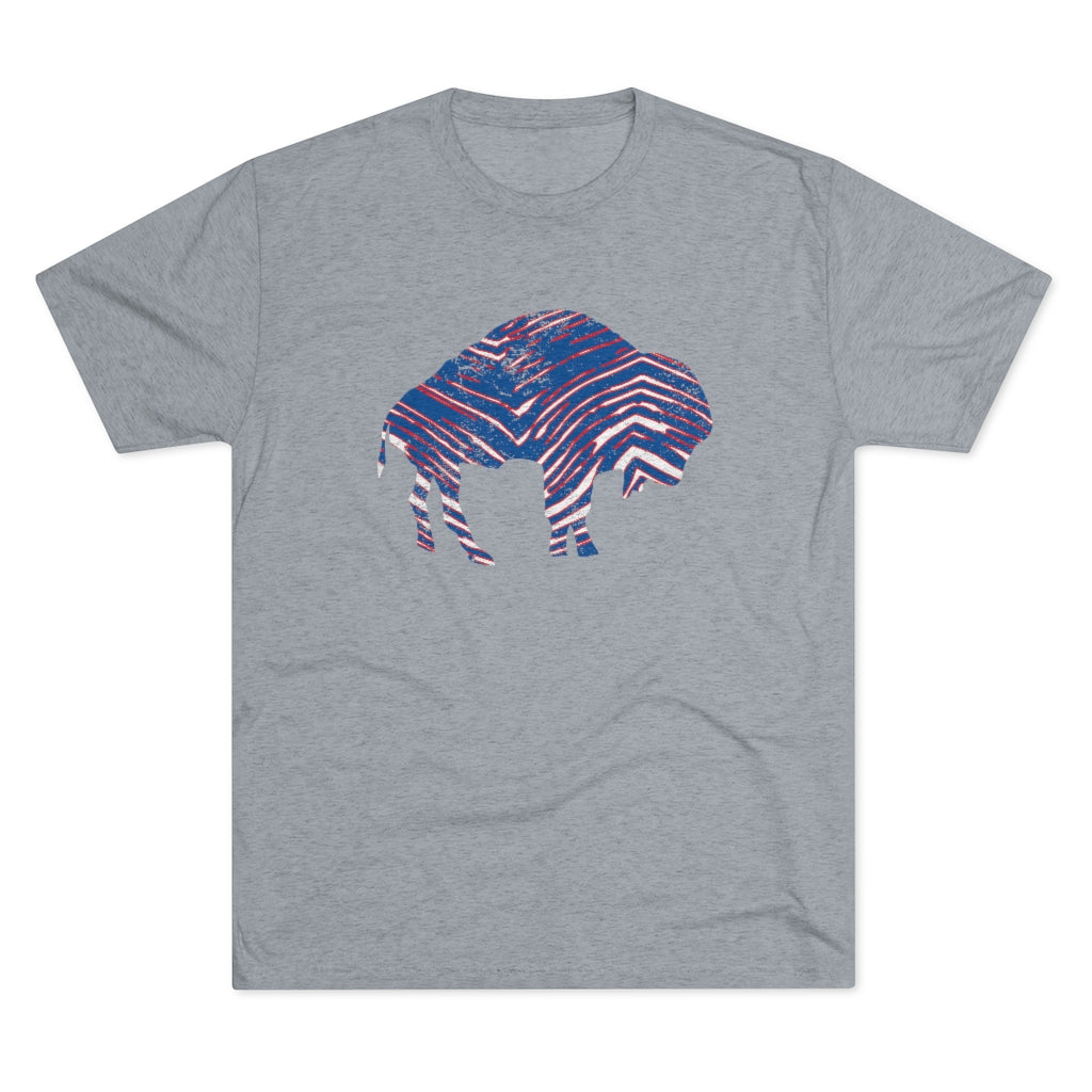 Buffalo Bleached Zubaz Confetti Crew – notabasicbleach