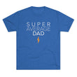 Load image into Gallery viewer, Super Average Dad Tri-Blend Crew Tee