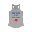 Load image into Gallery viewer, Josh Allen is My Boyfriend Racerback Tank