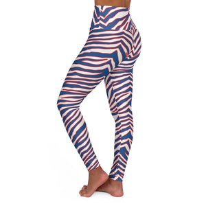 High Waisted Buffalo Zubaz Yoga Leggings