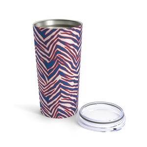 Buffalo Stripes Zubaz 20oz Tumbler