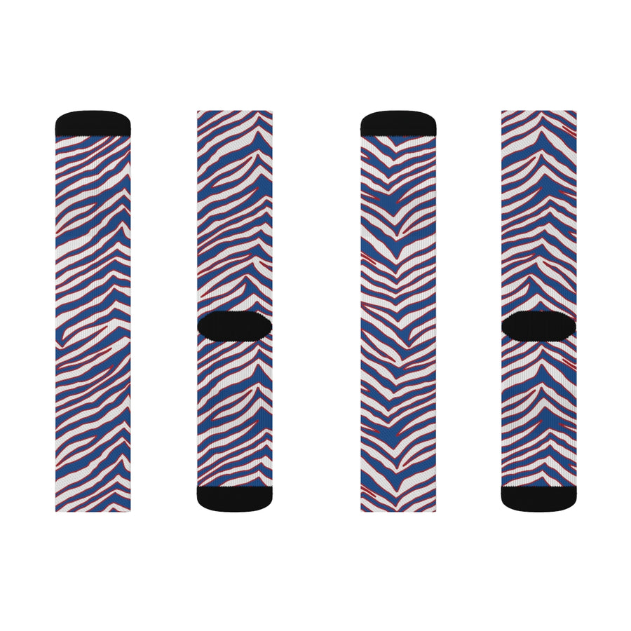 Zubaz Crew Socks