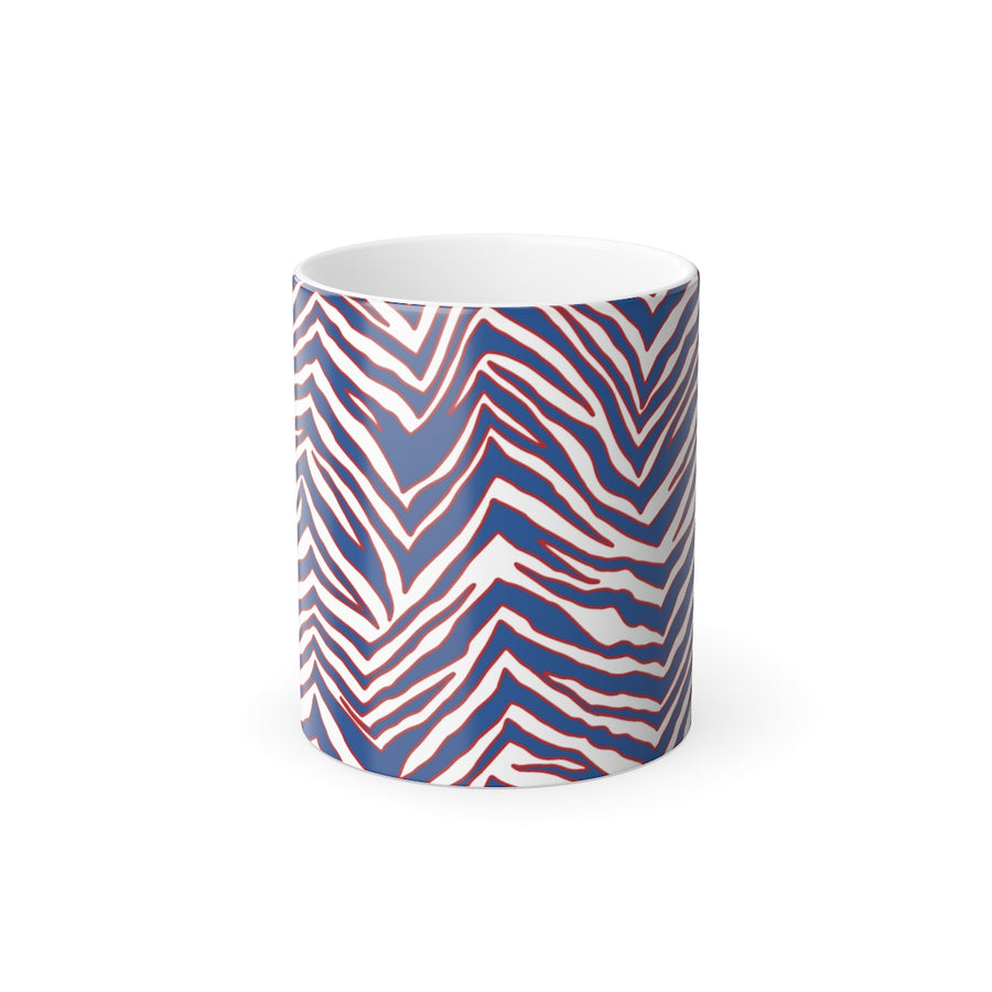 Bills Zubaz Color Morphing Mug