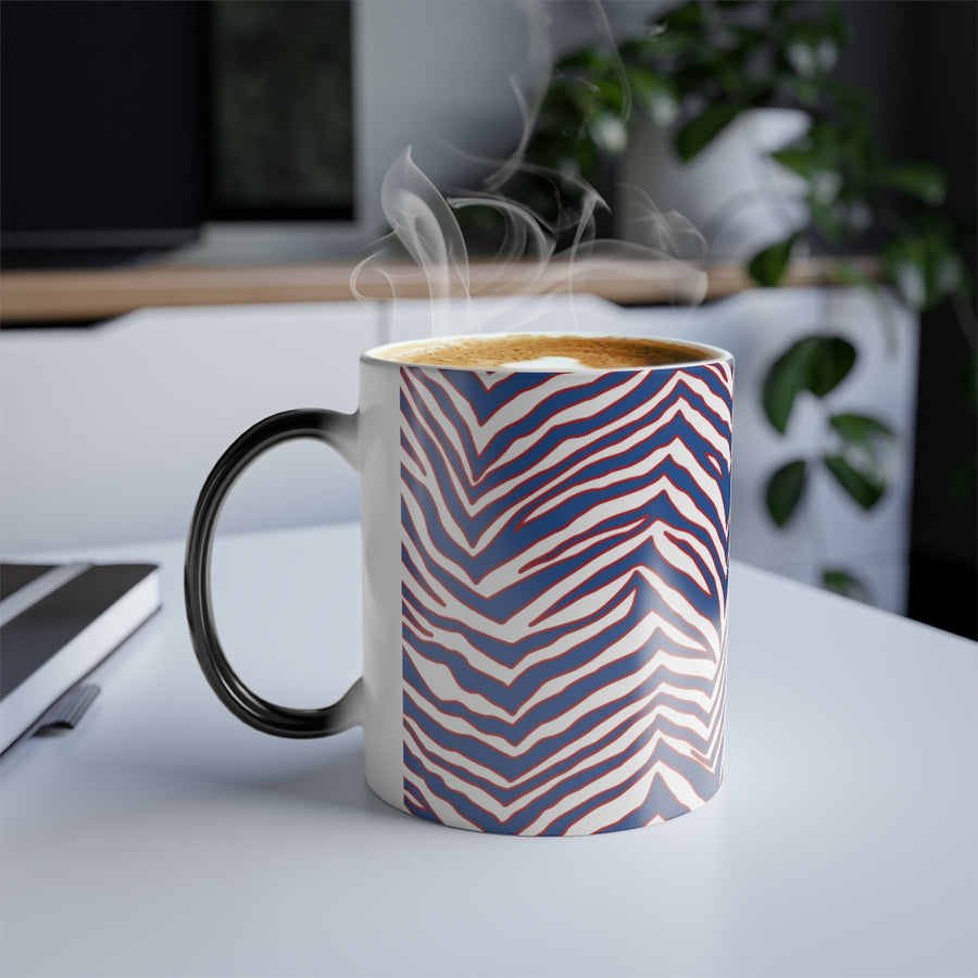 Bills Zubaz Color Morphing Mug