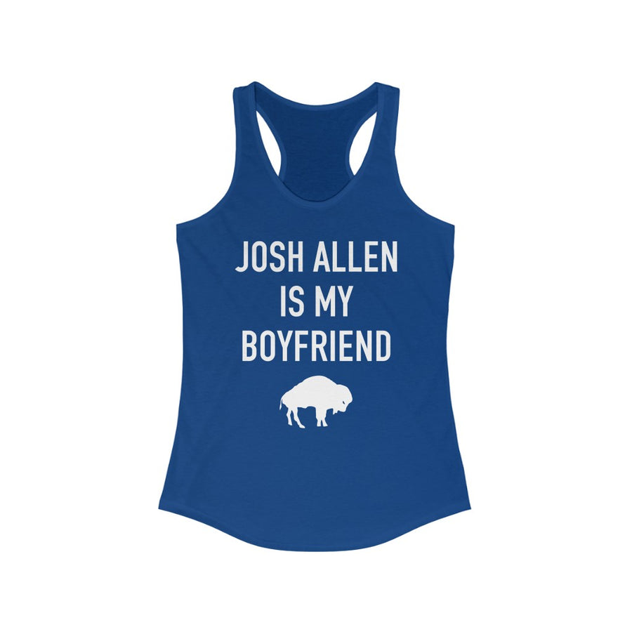 Josh Allen is My Boyfriend Racerback Tank