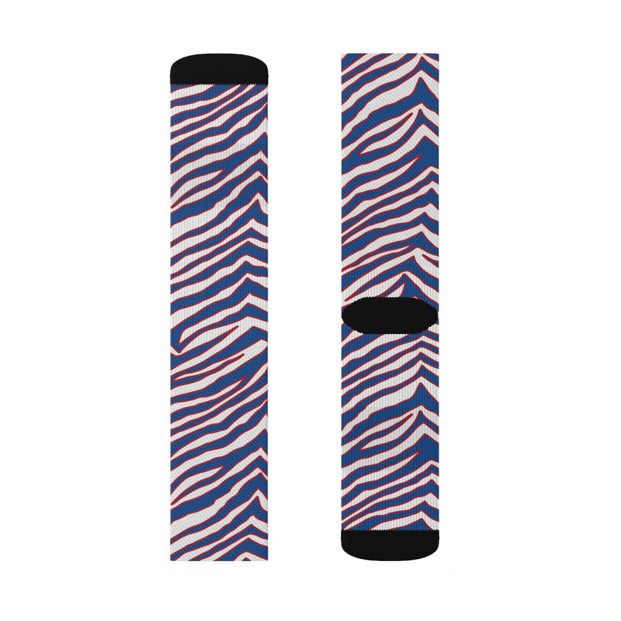 Zubaz Crew Socks