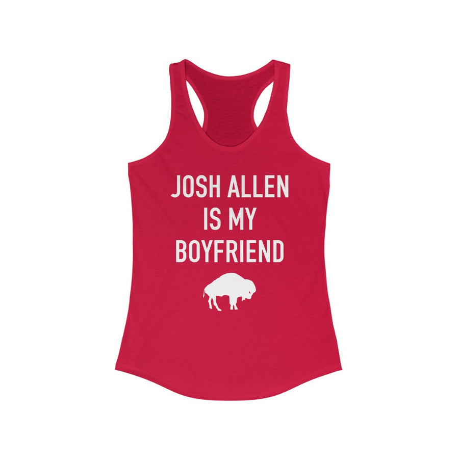 Josh Allen is My Boyfriend Racerback Tank