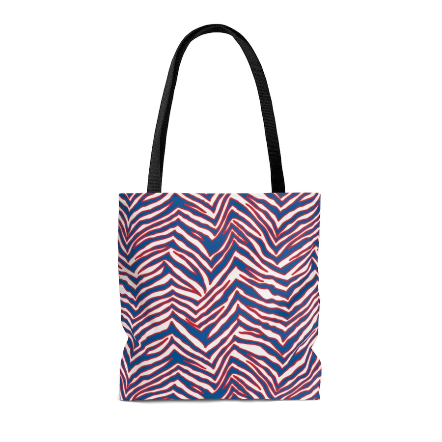 Buffalo Stripes Zubaz Tote Bag