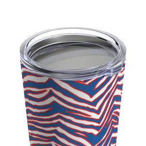 Buffalo Stripes Zubaz 20oz Tumbler