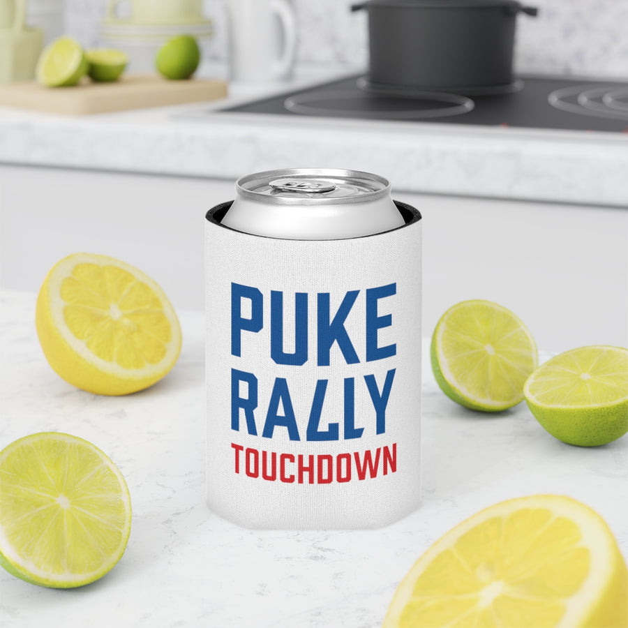 Puke Rally Touchdown Can Cooler