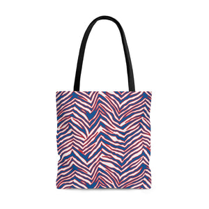 Buffalo Stripes Zubaz Tote Bag