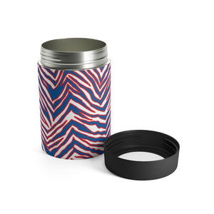 Buffalo Stripes Zubaz Can Holder