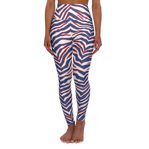 High Waisted Buffalo Zubaz Yoga Leggings