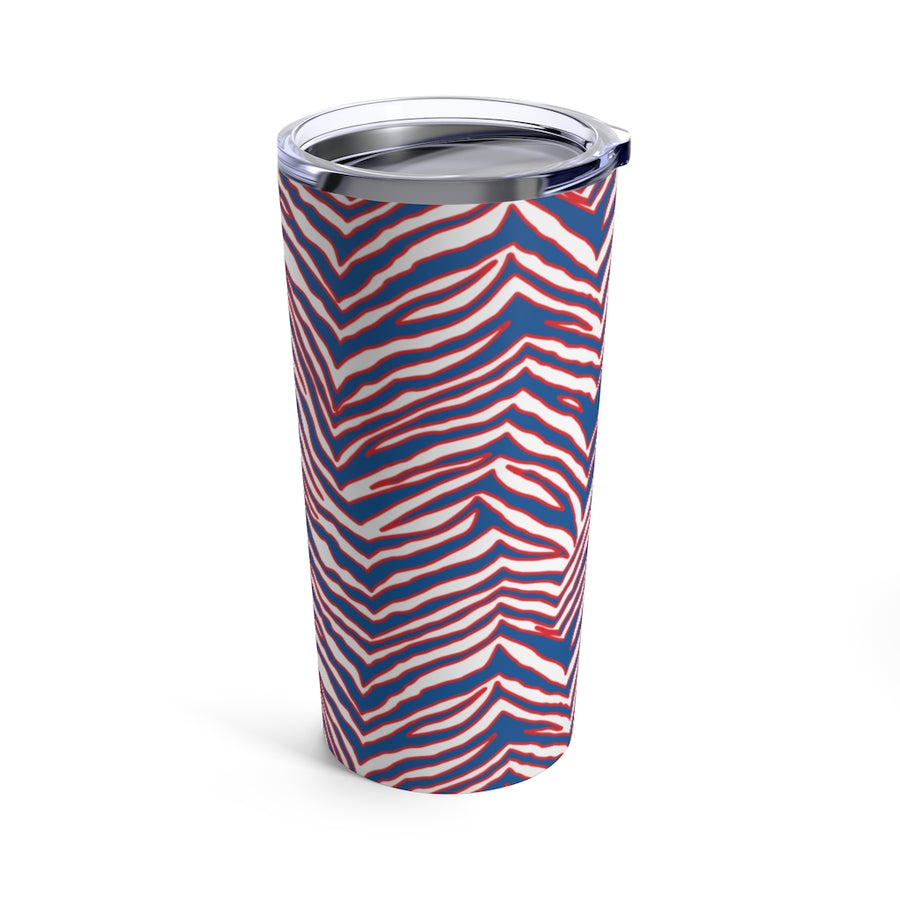 Buffalo Stripes Zubaz 20oz Tumbler