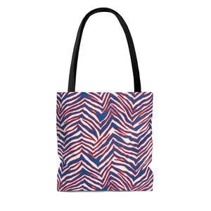 Buffalo Stripes Zubaz Tote Bag