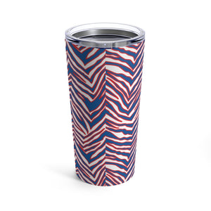 Buffalo Stripes Zubaz 20oz Tumbler