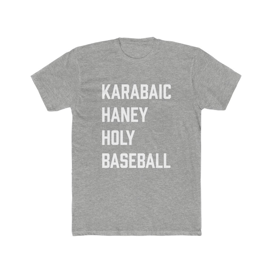 Karabaic / Haney / Holy Baseball Tee