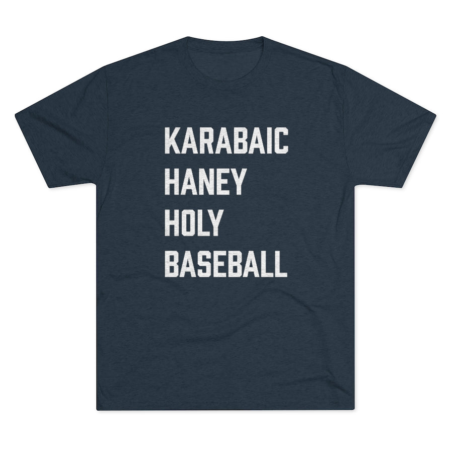 Karabaic / Haney / Holy Tri-Blend Crew Tee