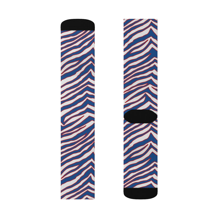 Zubaz Crew Socks