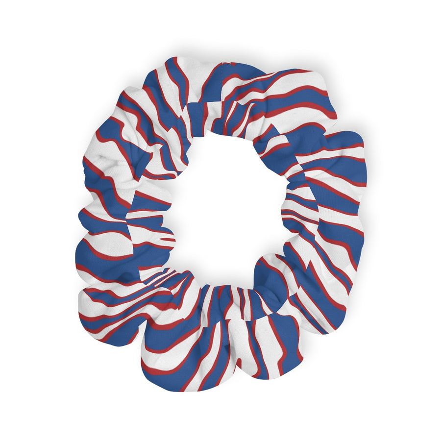 Scrunchie Buffalo Bills Pattern Fabric 