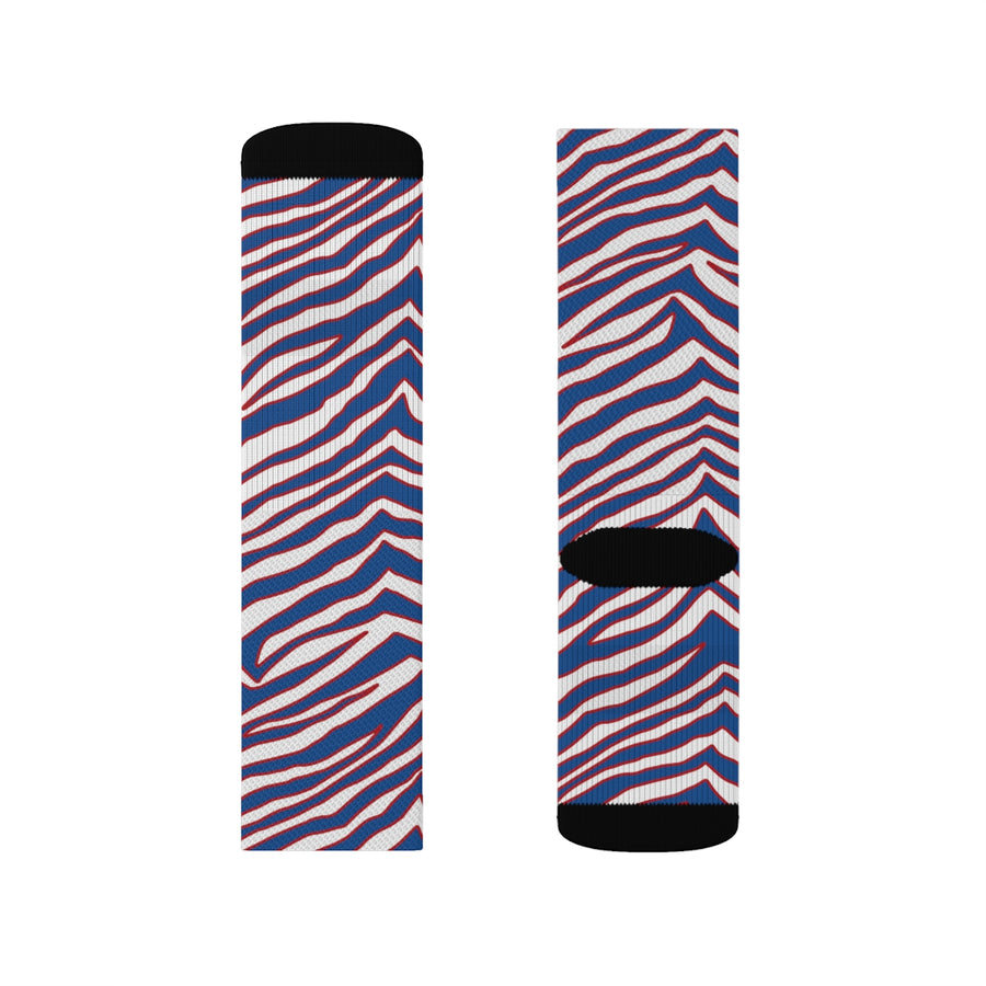 Zubaz Crew Socks