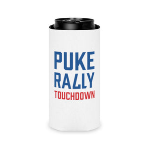 Puke Rally Touchdown Can Cooler