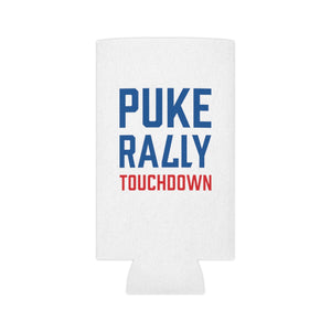 Puke Rally Touchdown Can Cooler