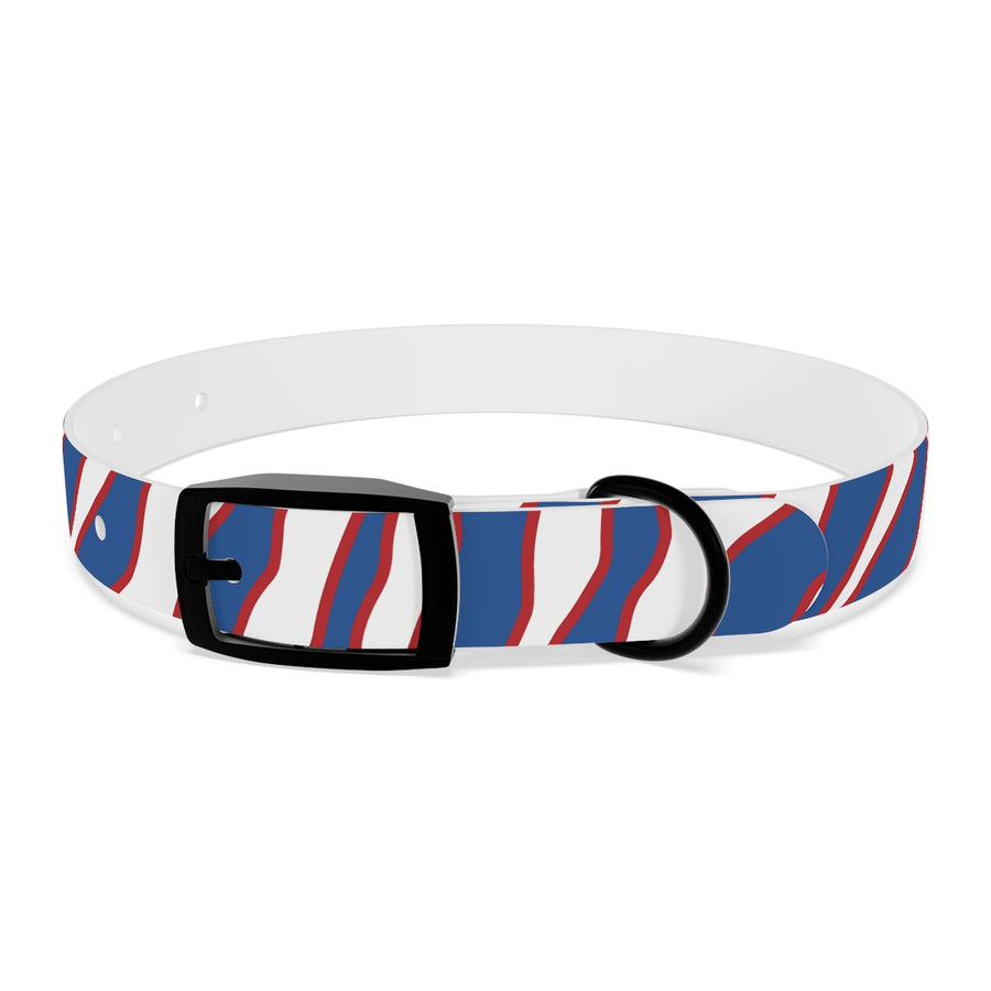 Zubaz Inspired Buffalo Bills Dog Collar | Doggie Stylz