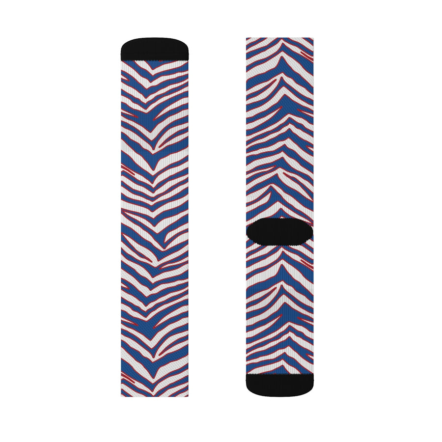 Zubaz Crew Socks