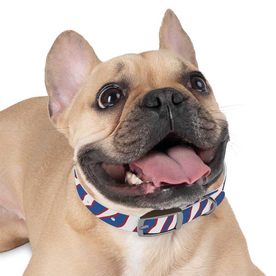 Zubaz Inspired Buffalo Bills Dog Collar | Doggie Stylz